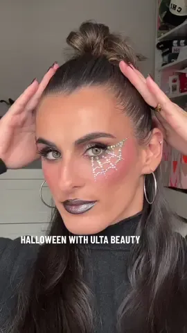 #ultabeautypartner don’t buy a costume, create one! 🕷️✨ thanks to @Ulta Beauty for having everything I needed to create this glam spider halloween makeup look. what do you think? #ubcollective #ultabeauty 
