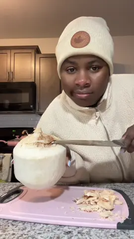 Want me to teach you how to bust open a coconut real quick?😏 