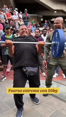 Fuerza extrema con 50kg😱#motivation #tiktokviral 