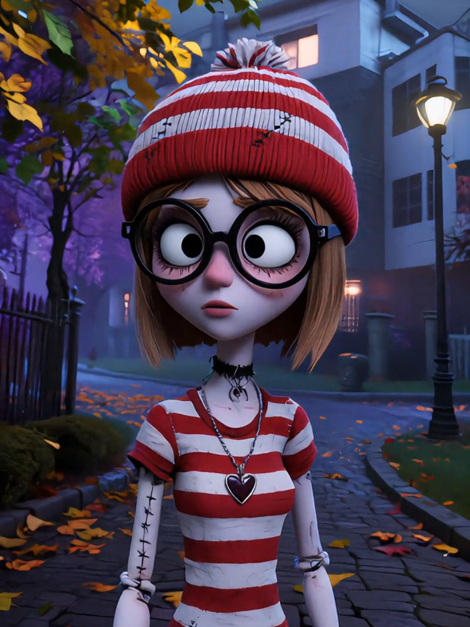 #whereswaldo #spookyseason #mwahaha #halloweencostume 