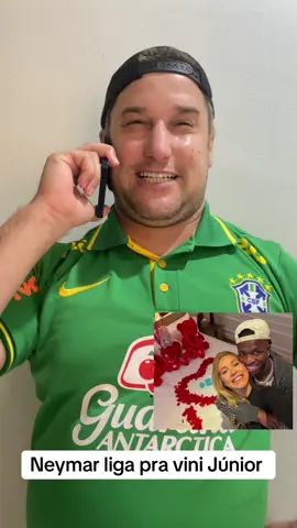 Neymar liga pra vini jr 🤣🤣🤣 #viral  #humor  #neymar  #virginia  #vinijr 