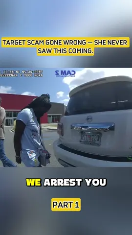 Target Scammer Thinks She’s Untouchable — Until Everything Falls Apart #Bodycam #Cops #Police #Foryou 