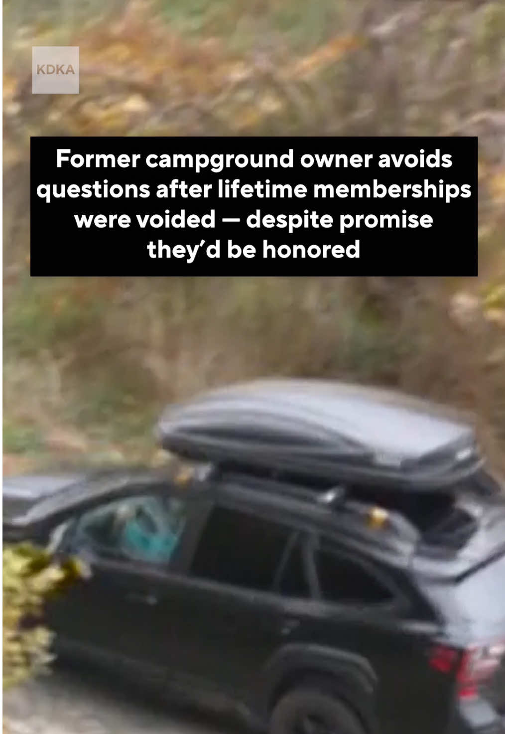 Campers at Pittsburgh Roaring Run RV Resort said they feel betrayed by the old owner, who sold the campground in Westmoreland County, #Pennsylvania – and the new owners who are telling them to vacate. For the hundreds of families who camp, it's a 100-acre paradise. And for years, they've parked their RVs and made friends, becoming a big extended family. Each one has paid $10,000 or more for lifetime memberships, but suddenly those memberships appear not worth the paper they're printed on. When KDKA went to the former owner's home after he failed to show up to an agreed-upon meeting, he drove away.