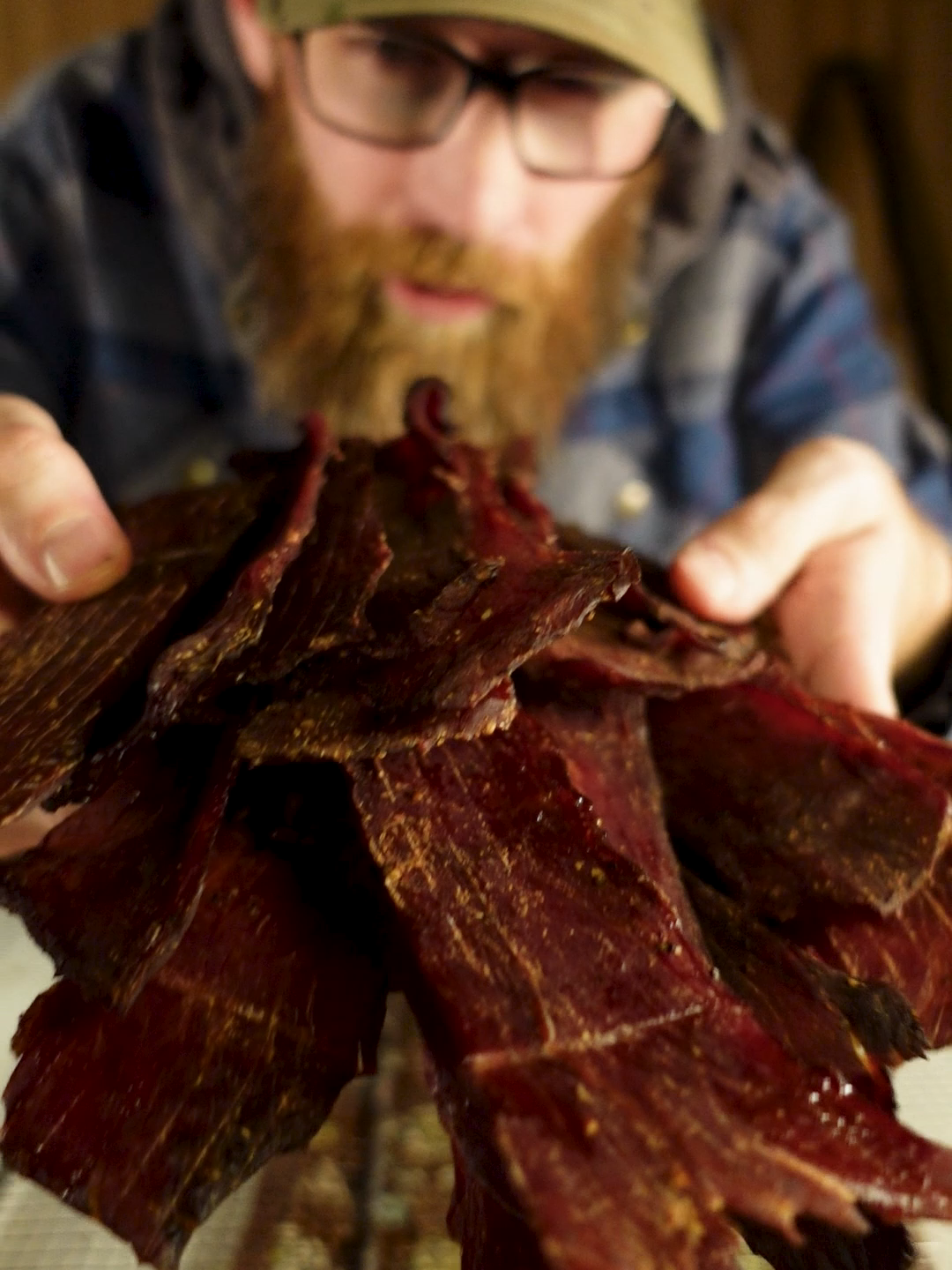 RIGHT WAY BBQ BOTTOM ROUND JERKY (SAVE AND SHARE FOR RECIPE BELOW) Sometimes simple is the secret. This is my go-to jerky recipe when I want that pure beef flavor with a touch of our Ultimate Steak Rub seasoning. Easy, clean ingredients — real smoke, real flavor, no shortcuts. Recipe: 2 lbs bottom round beef, sliced thin 2/3 cup low-sodium soy sauce 1 tbsp Worcestershire sauce 1 tsp Right Way BBQ Ultimate Steak Rub 1 tsp black pepper 1 tsp garlic powder 1 tsp onion powder 1 tsp salt (optional) Marinate overnight, then smoke at 200°F for 4–6 hours depending on thickness. You want it to bend but not break — for a softer jerky, take it off a little sooner. 👉 Let it cool before sealing Sometimes all you need is a great knife, good beef, good smoke, and a little Right Way flavor. 💪 #rightwaybbq #Jerky #Dalstrong @dalstrong