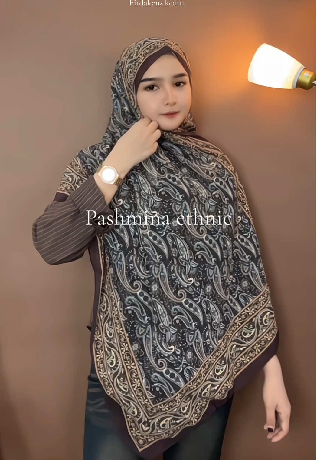 Pashmina turki yang lagi viral motif ethnic 😍 #rekomendasi #pashmina #pashminaturkey 