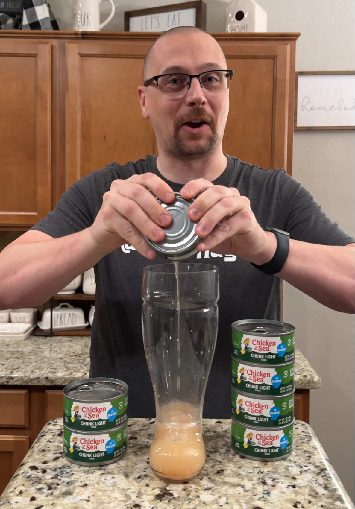 Chugging Tuna Water & Sprite! #kenchugs #tunawater #fyp