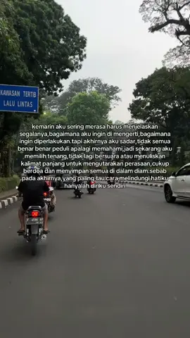 sebab pada akhirnya,yang paling tau cara melindungi hatiku hanyalah diriku sendiri🥀✨ #foryou 