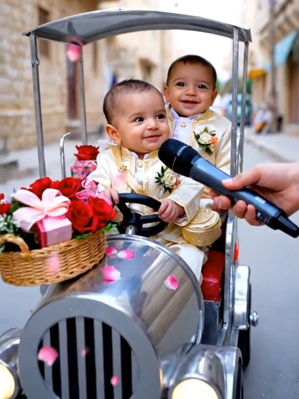 البيبي رايح بروحة ملكيه 😱😱🤯🤯😉 #الذكاء_الاصطناعي #اطفال #veo3 #meme #مشاهدات100k🔥 #viral #اعادة_النشر🔃 #satisfyingvideo #اطفال_veo3 