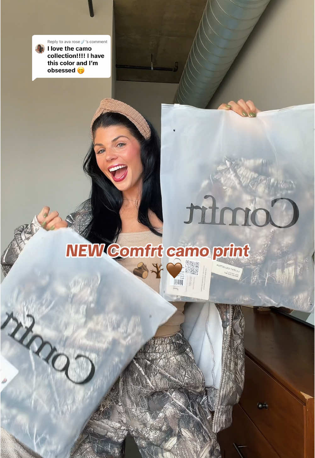 Replying to @ava rose🪽 this print is everything  @Comfrt 🤎