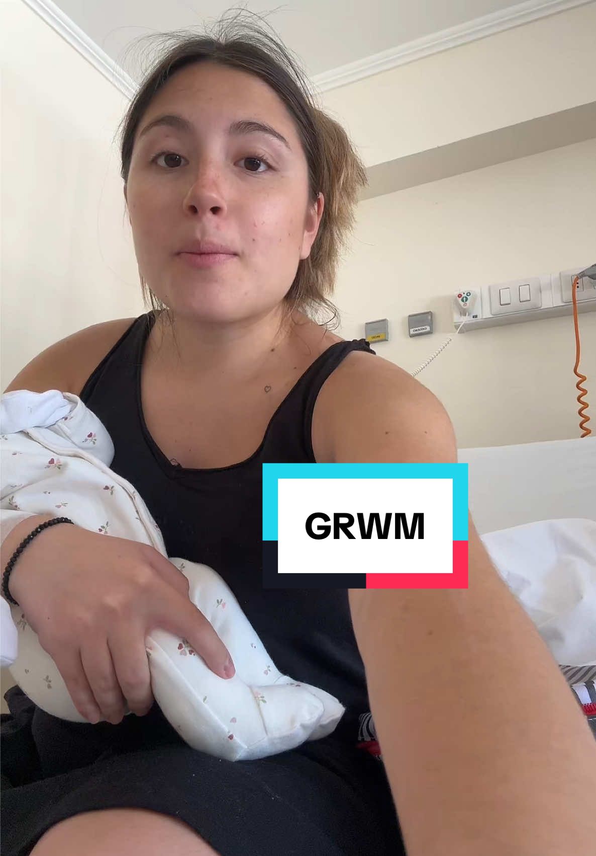 GRWM contándoles como me fué con la cesárea #maternidad #papasjovenes #mamajoven #conyyerkan  