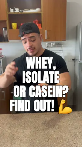 Ready to boost your protein game? 💪 Learn the key differences between whey, isolate, and casein! 🥛🔍 Want a leaner, stronger you? Grab my free fat to fit protocol! 🎁 Comment 'e-book' for yours! #Protein #Fitness #Nutrition #Health