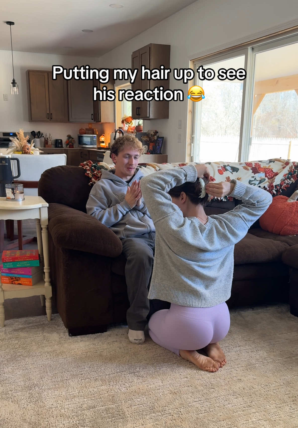 He gives the best massages 😉 #couple #Relationship #couplecomedy #fyp #lukeandalexis 