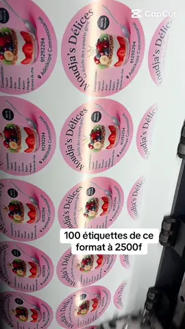 Commandez vos étiquettes pour vos produits 