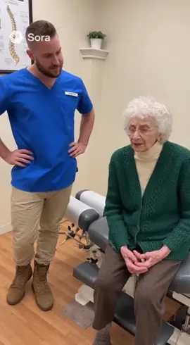 Who’s is this chiropractor wearing boots lol 😂 #SoraAI #chiropractor #fyp #viral #FunnyAI 