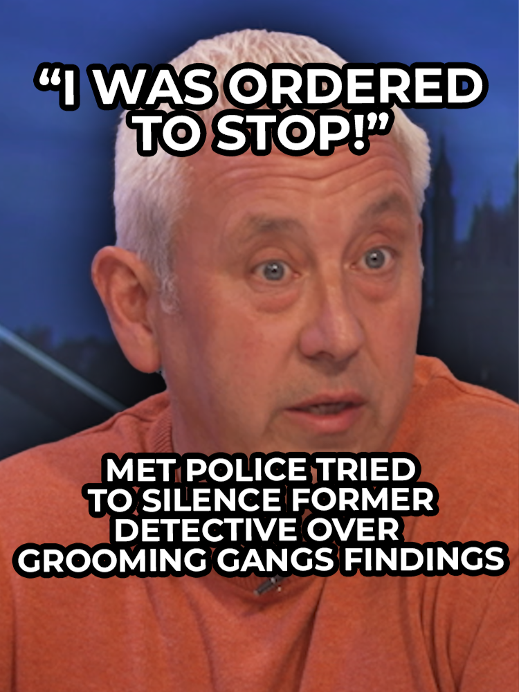 Former Metropolitan Police Detective Constable Jon Wedger has revealed he was threatened and ordered to stop his investigation into grooming gangs in London, after being told that his findings would 