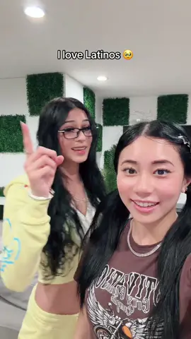 Idk what she said but I love u :) #latinos #asians #fyppp @Alexis 