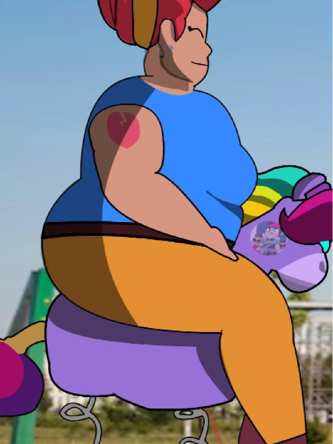 Jugando con la mamá luchona 👀 #Supercell #brawl_stars #brawl #pam @brawlstars