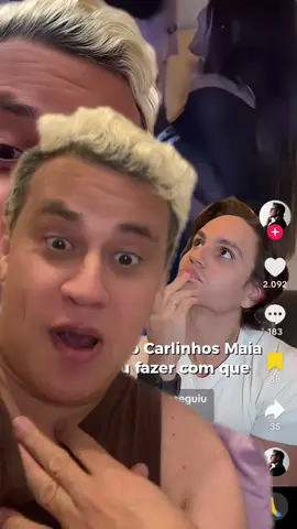 Francisco Caldas que estava dançando forró na casa de Carlinhos maia veio me criticar!kkk#carlinhosmaiaof #franciscocaldas 