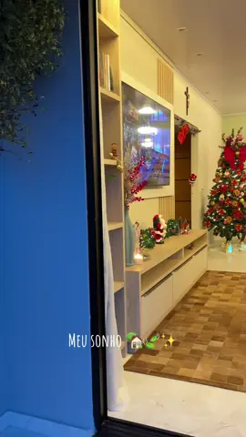 Minha tão sonhada casa decorada pro natal 🎄🥹 #casa #sonho #minhacasasonhada #natal2025 #viraltiktok 