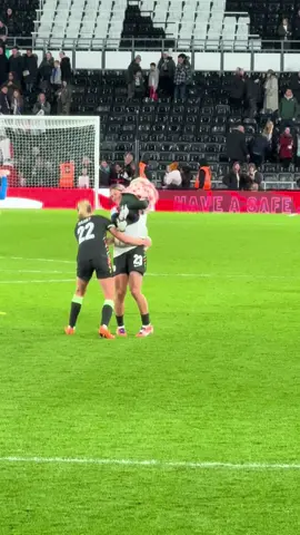Kyra & Harper after tonight’s match🥹 #woso #matildas #kyracooneycross 