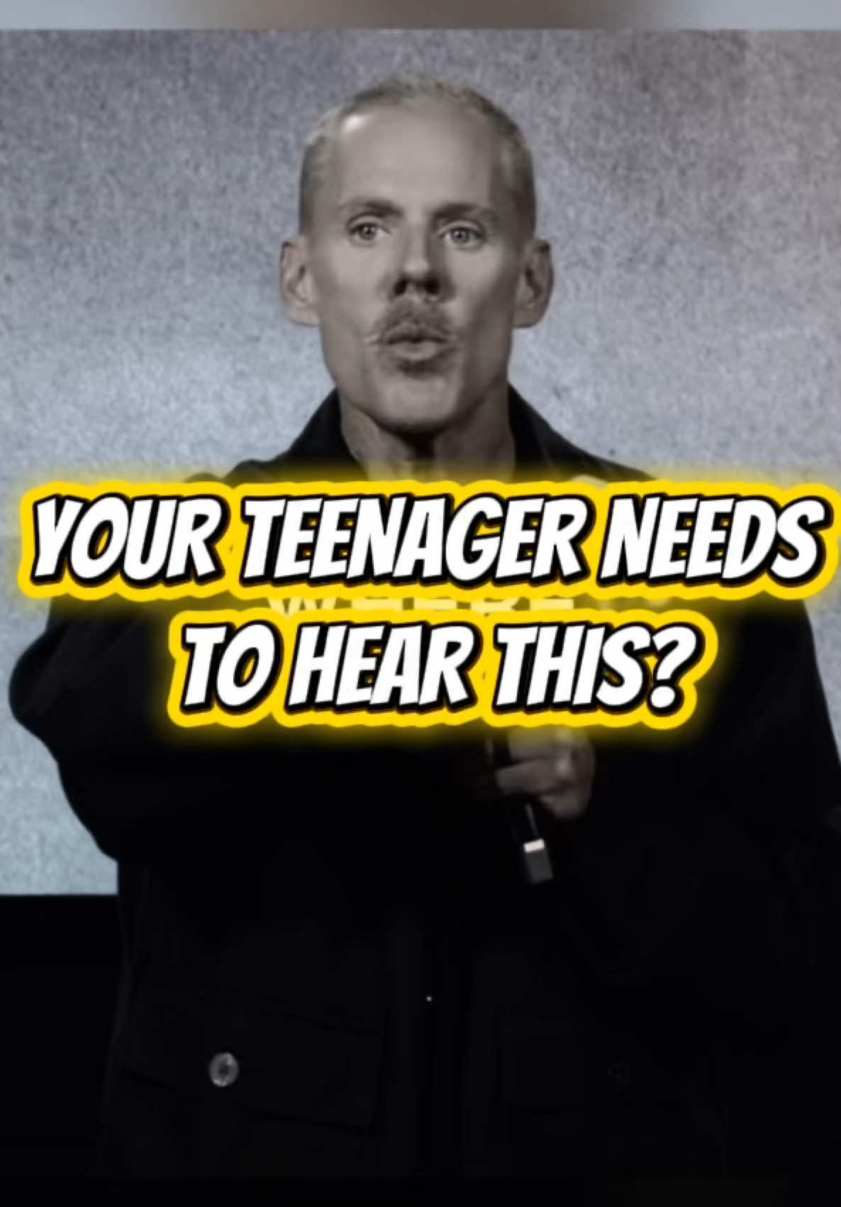 A message for all teenagers. Listen up. 👂👂👂