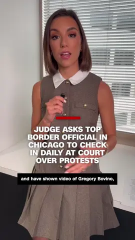Top Border Patrol official Gregory Bovino has been summoned to appear in court after a judge's concern about federal agents' use of tear gas on protesters in Chicago. CNN's Priscilla Alvarez explains.