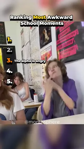 Ranking Most Awkward School Moments #school #cringe #schoollife #fyp #usa 