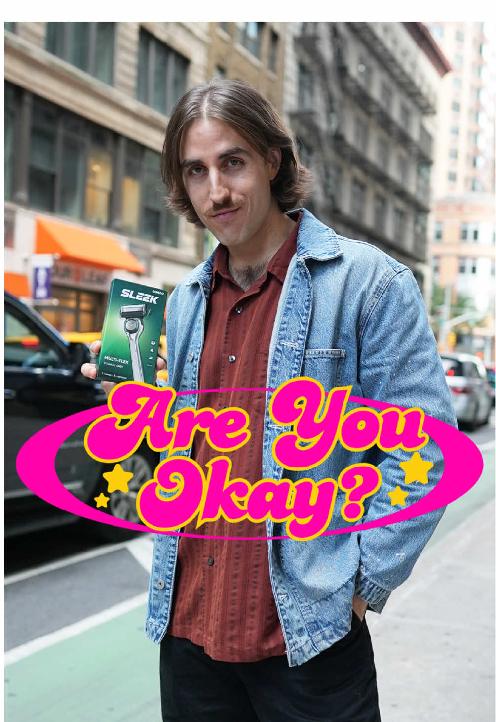 PSA: men have skin #DorcoSLEEK #ShavingToPerfection #BrandPartner (with @briannamoralesx, @Jesse Montagna + @dorcoglobal) #areyouokay