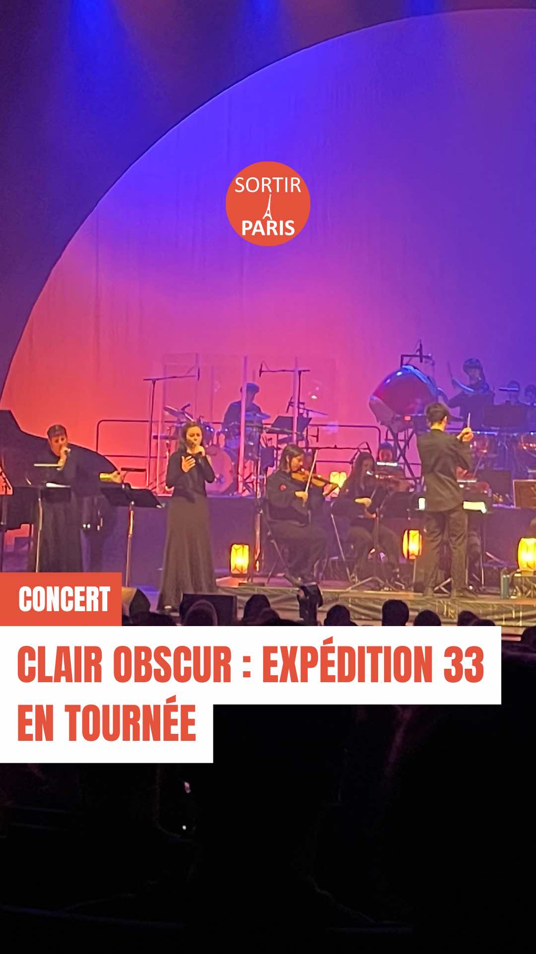 Après son succès planétaire, le jeu-vidéo culte Clair Obscur Expédition 33 de Sandfall Interactuve lance une tournée de concerts autour de la Bande Originale qui aura marqué les joueurs.   Ce concert symphonique par l’Orchestre Curieux en compagnie des artistes Lorien Testard et Alice Duport-Percier interprètent tour à tour les tittes iconiques qui auront envoûté les joueurs tout au long de cette aventure. À l’instar du jeu on aura profité d’un spectacle marqué par quelques traits d’humour et beaucoup d’émotion en ravivant parfois des souvenirs assez douloureux. Plus d’infos : sur le site Sortiraparis (lien en bio). Discover ideas for going out in Paris in your language : 🇬🇧 : @sortiraparis.uk  🇪🇸 : @sortiraparis.es  #sortiraparis #paris #quefaireaparis #quefaireparis #parisjetaime #parislife #parislifestyle #parisvibes #parisianlife #parisianlifestyle #parisianvibes #parisianstyle #concert #concertparis #clairobscur #expedition33 