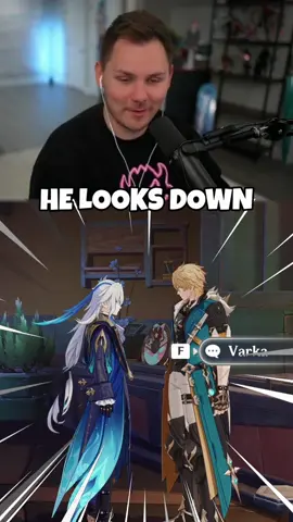 Is Varka the tallest character in Genshin Impact?? #genshin #GenshinImpact #GamingOnTikTok #hoyocreators #fyp 