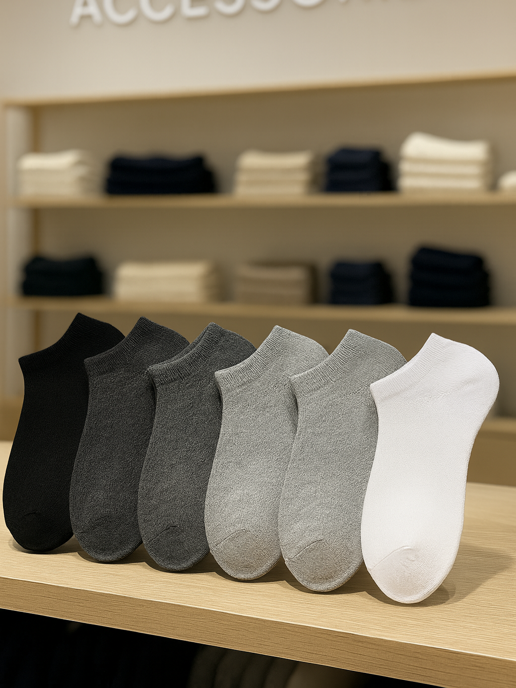 Kit com 12 pares de meia soquete leve e respirável #meia #meias #conforto