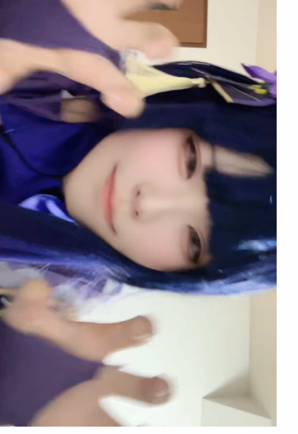 二度寝したい#雷電将軍コスプレ #原神コスプレ #hoyocreators #シャドバン中 