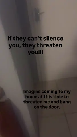 This is what I must go through at this time of the night while my 5 month old baby is laying asleep in the next room.💔 He’s threatening me now after I spoke up about how he abused me and I posted all the evidence. Women must stop defending their sons and rather correct them. This is why there is so much gender based violence in our country!!! #gbv #protectionorder #harrassmentawareness #abuse #trespassing 