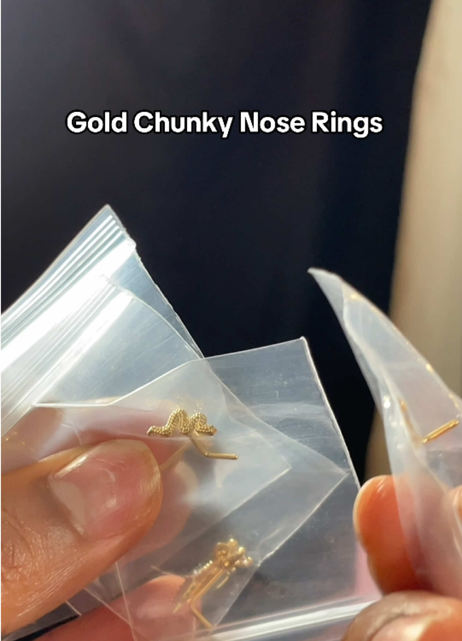 On sale. #goldjewelry #noserings #goldjewelryaesthetic #noseringcollection 