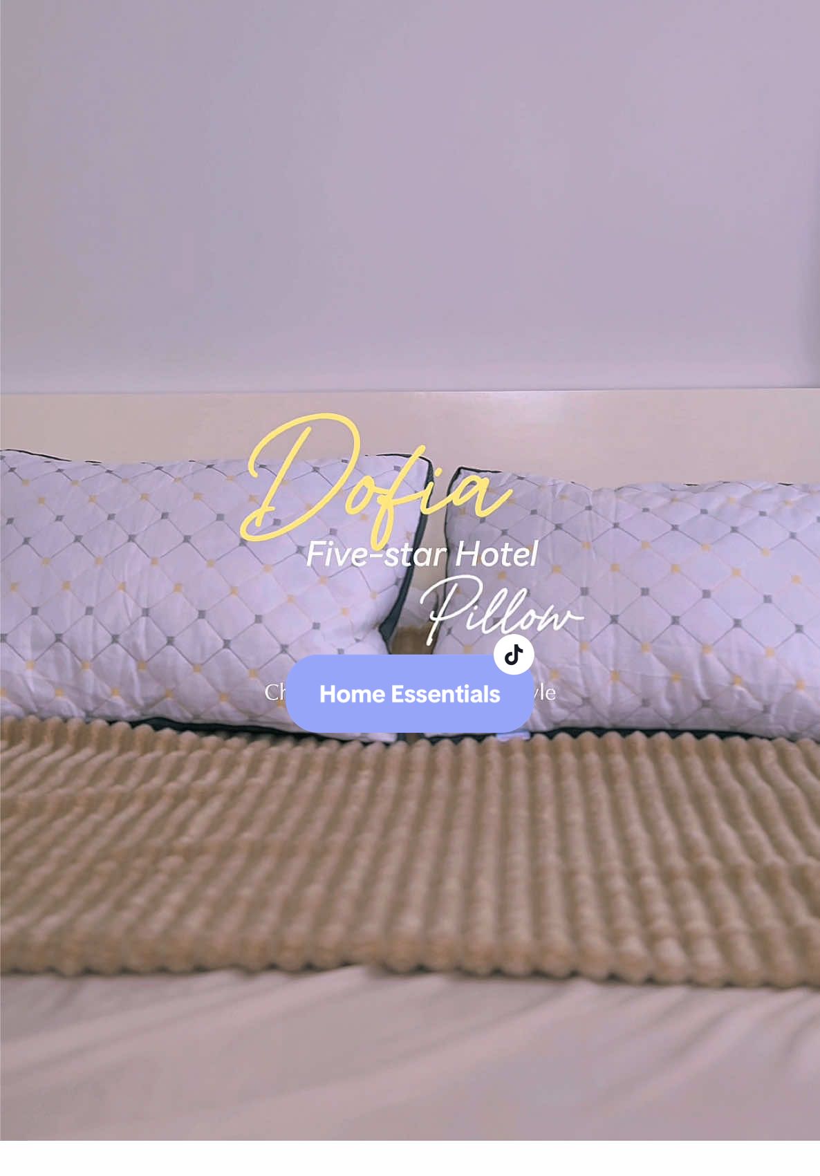Upgrade your sleep with the DOFIA Five-Star Hotel Pillow — a total must-have room essential for that cozy, hotel-like rest 😴💗#homeessentials #dofiaph #dofiapillows #musthave #creatorsearchinsights 