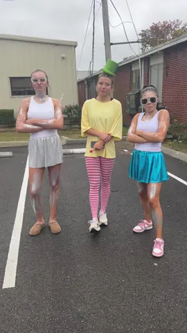 Khs cheer as trolls 🧌❤️ #kossuthaggies #kossuthcheer #highschoolcheer #trollshairup 