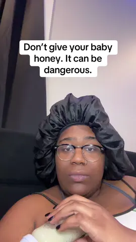 Did you know giving a baby honey can actually be dangerous? #baby #babiesoftiktok #honey #babytok 