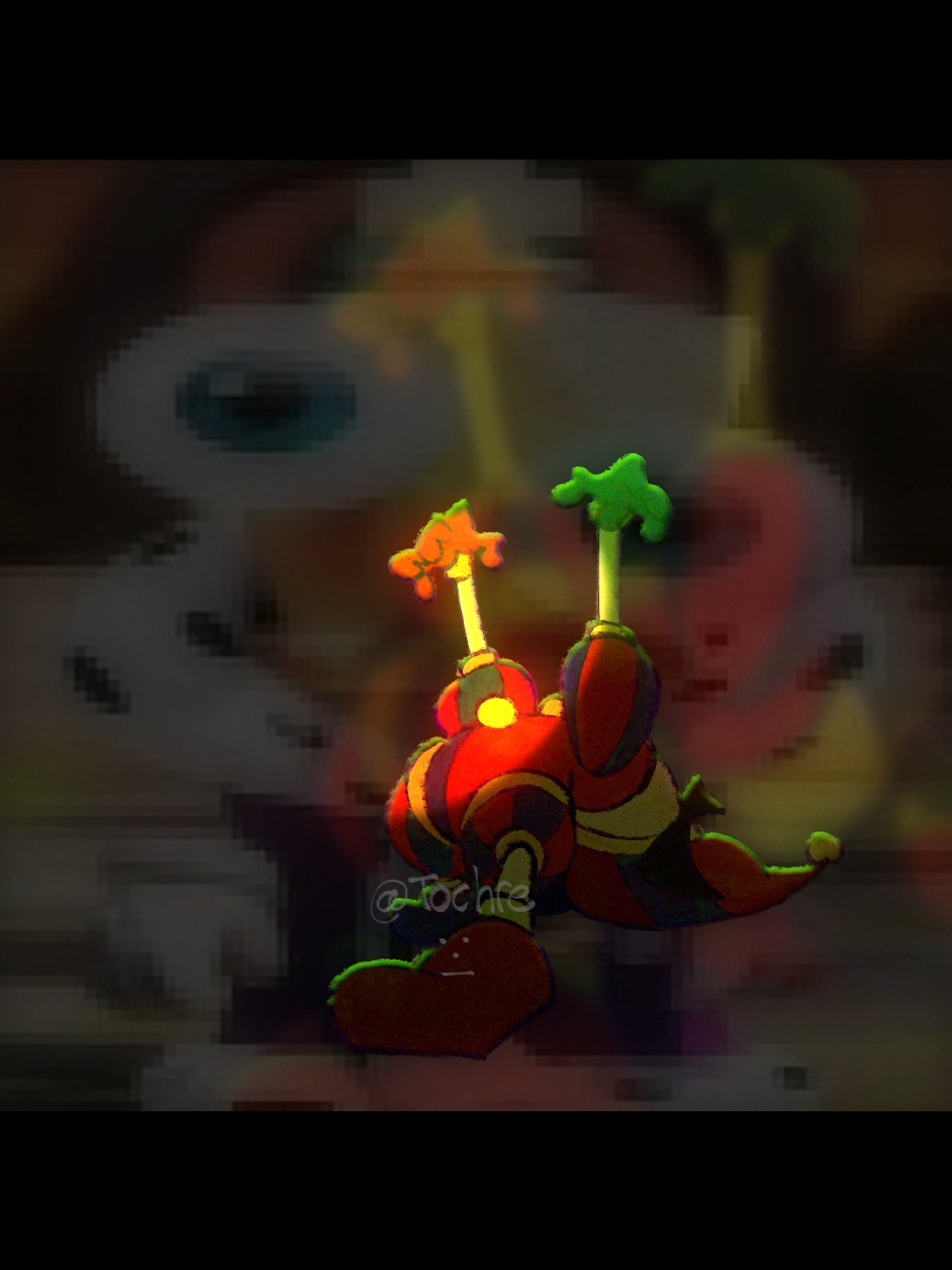 goofy possessed Pomni animation for Halloween :) #tadc #pomni #jax #digitalcircus #animation 