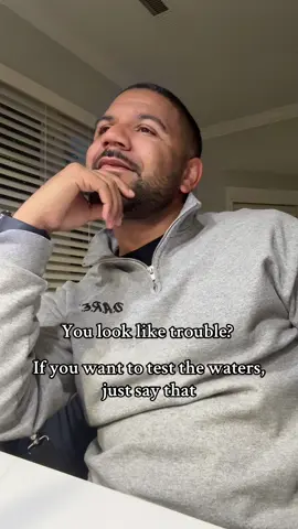 You said trouble like it was a bad thing 😏 #fyp #trouble #mood #fun #cougar 