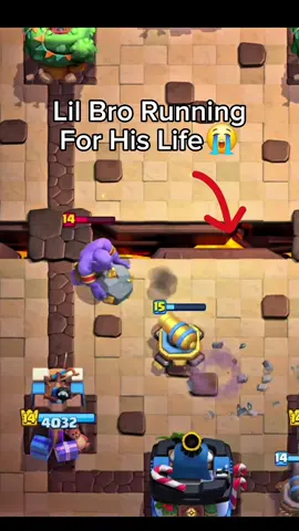 Go Ice Spirit 🥲 #clashroyale 