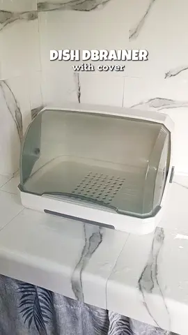 Hisoa Home Living Kitchen Drain Cup Shelf Storage Rack Organizer. #dishdrainer #dishrack #kitchendishdrainer #dishorganizer #dishdrainerwithcover 