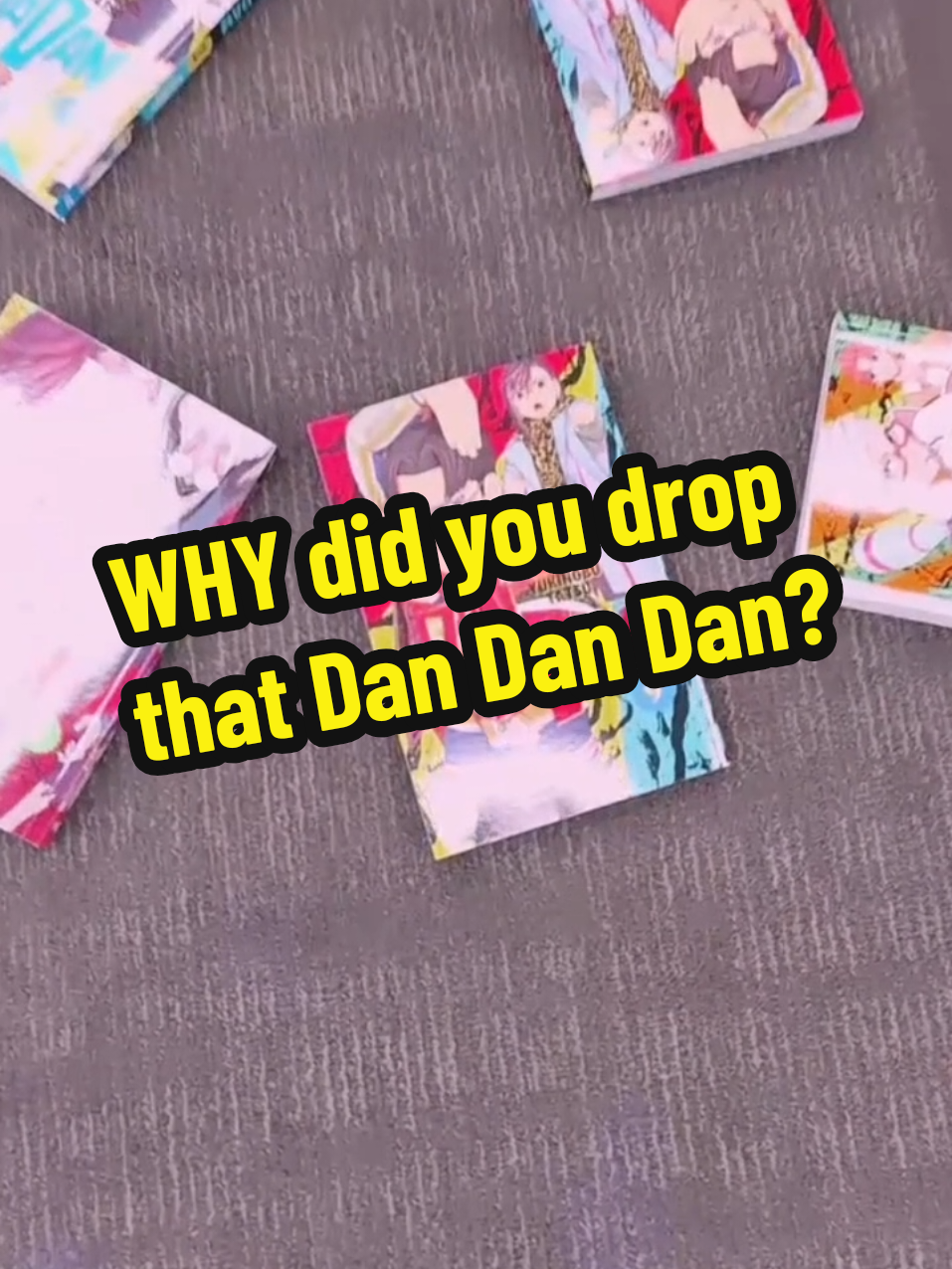 unacceptable! pick up that Dan Dan Dan THIS INSTANT.  #Booksamillion #DanDanDan  #Funny #fyppppppppppppppppppppppp #fypシ゚viral 