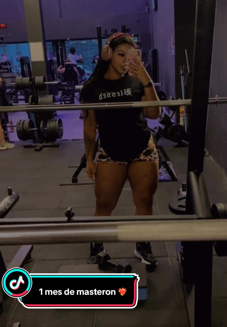 Não está muito bom, mas em comparação ao que estava, está ótimo. ❤️‍🔥 1 mês utilizando masteron (por conta própria) Faço dieta acompanhada pela nutri  musculação + cardio  #masteron #anabolizante #danone #gymrat #fyp 