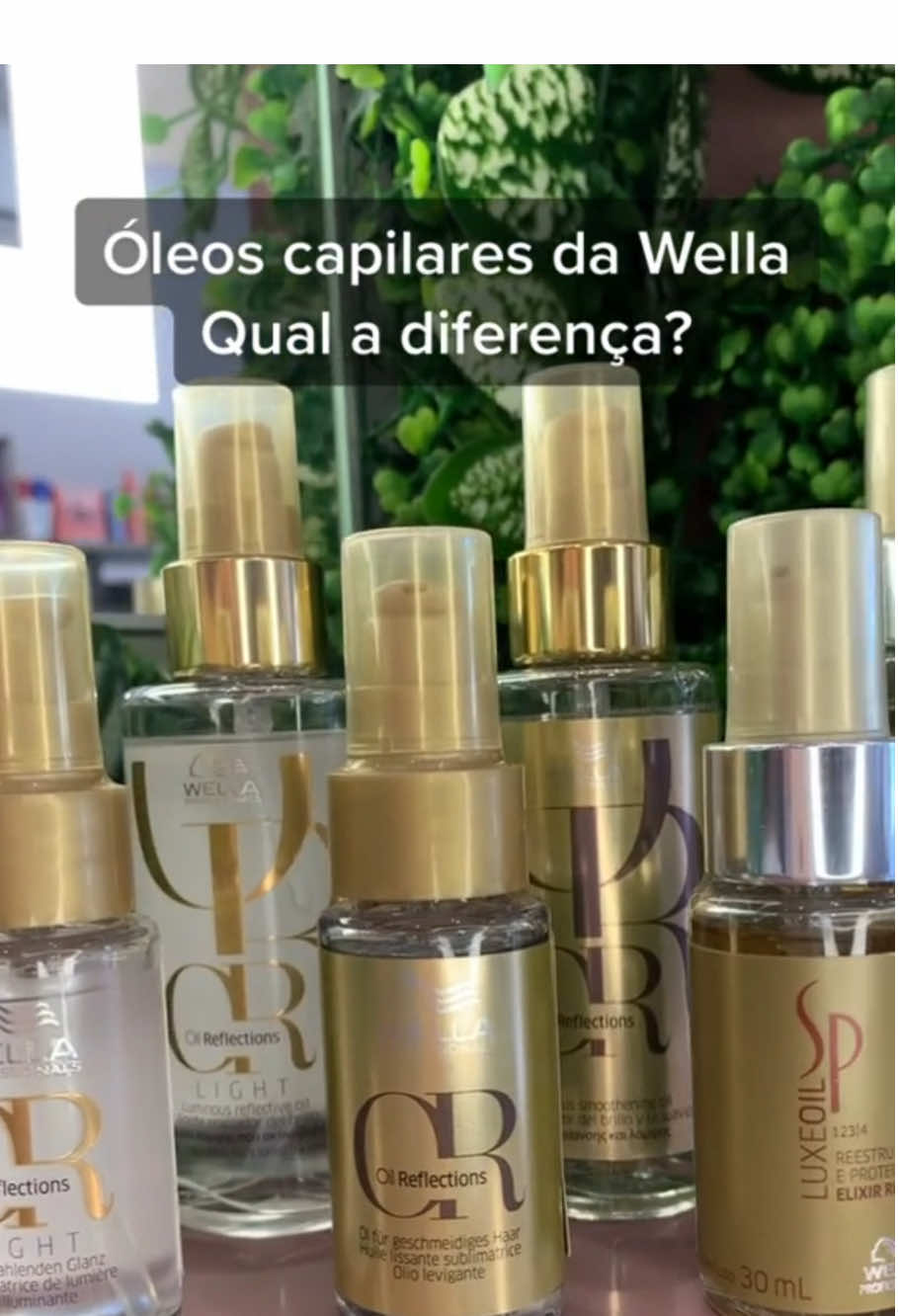 Seu cabelo merece um cuidado profissional! 💆‍♀️   Com o *Wella Pro Oil Reflections*, você garante *maciez instantânea, brilho radiante* e um toque de leveza. Ideal para todos os tipos de cabelo!   Use antes ou depois da escova e sinta a diferença desde a primeira aplicação! 🌟 #wella #WellaProOilReflections #CabeloBrilhante #HairCare #ÓleoCapilar         @Cristindica 