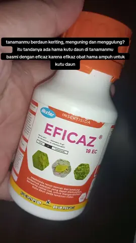 #pembasmihama #kutudaun #eficaz #abamektin 