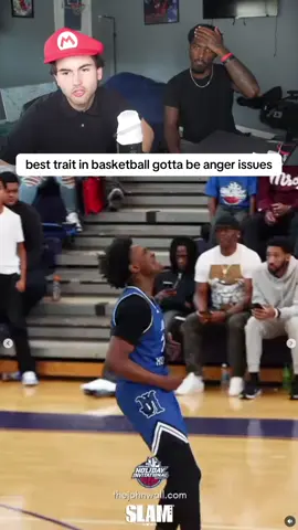 Latrell Allmond (who is the same color as an almond) is a former undersized big man who is now trending towards a versatile, inside-out four. He has a naturally broader frame with long arms, good hands, touch, and a physical style. While he’s now capable of scoring from different spots on the floor, he’s still best inside the lane. #basketball #trevwev #hooper 