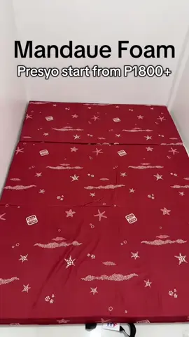 Unpacking my mandaue foam na trifold. Size is 54x75 po #mandauefoam #kama #trifoldfoam #fyp