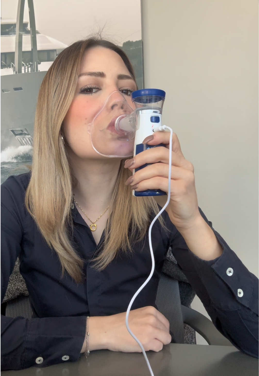 Primer nebulización  #nebulizahada🧚 #nebulizacion #enferma #nebulizar #nebulizandome 