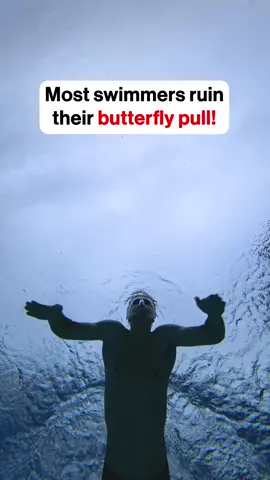 Here are the rules ⬇️ 👉 Start wide. Finish narrow. Think of it like drawing the letter Y in the water. 1️⃣ Catch - start wider than your shoulders. That’s how you grab the most water possible. 2️⃣ Pull - sweep under the body and finish narrow near your hips. This is where the real power happens. 3️⃣ Timing - the key is finishing your pull together with your kick. When the arms drive back and the kick snaps down at the same time, you get double propulsion. That’s what lifts your body up and forward the “flying” part of butterfly. That’s why elite flyers look like they’re gliding over the water instead of muscling through it. Start wide. Finish narrow. Time it right. That’s butterfly at its best! 💪 And if you want to learn more about swimming from a World Championship finalist, don’t forget to follow.