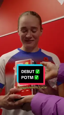 Debut ✅ Player of the Match ✅ Lucia Kendall everybody 👏  #england #Lionesses #luciakendall #lucybronze #englandvsaustralia 